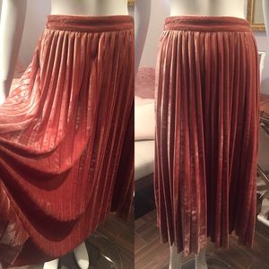 Vintage velvet skirt